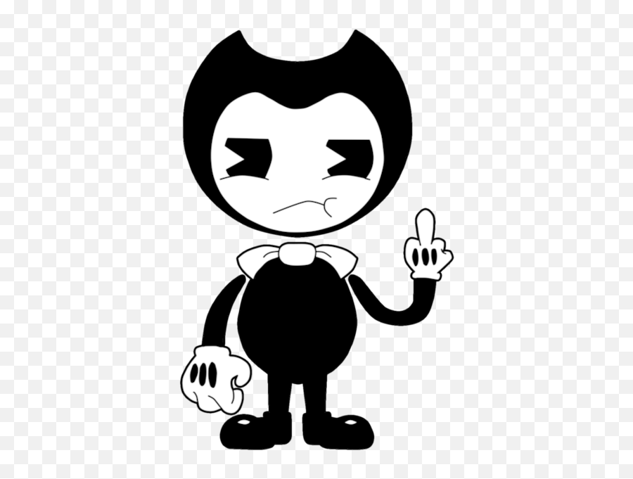 Cartoon Middle Finger Png - Bendy And The Ink Machine Bendy And The Ink Machine Png,Bendy Png