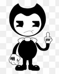 Cartoon Middle Finger Png - Bendy And The Ink Machine Bendy And The Ink Machine Png,Bendy Png