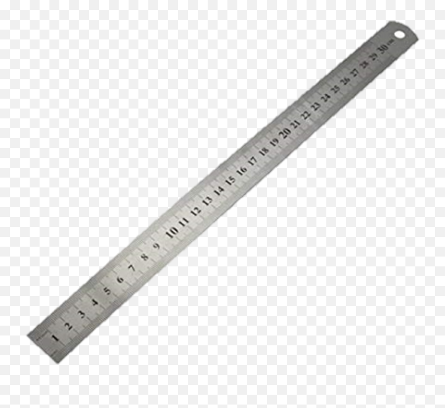 Stainless Steel Ruler - Stainless Steel Ruler 20cm Png,Ruler Png