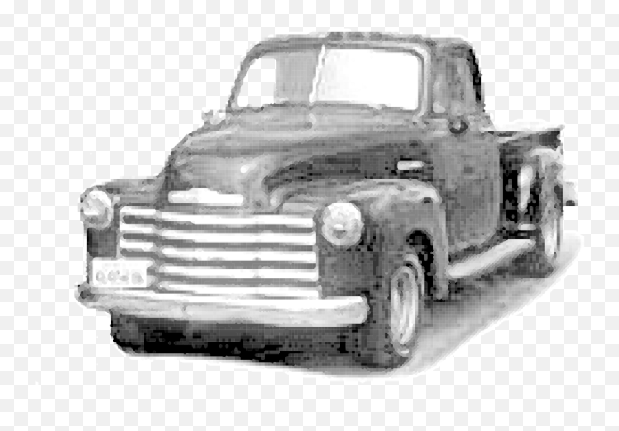 Classic Car Hood Commercial Vehicle Png - Old Truck,Pickup Png
