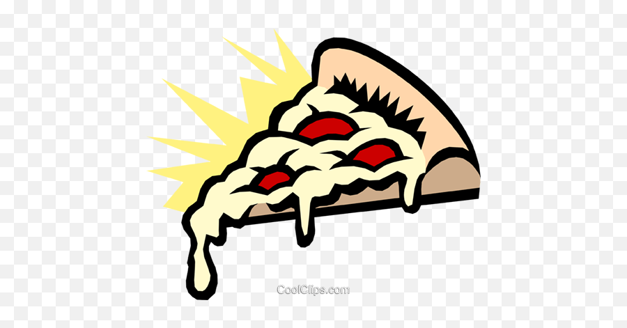 Pizza Slice Royalty Free Vector Clip - Pizza Coolclips Png,Pizza Slice Transparent Background