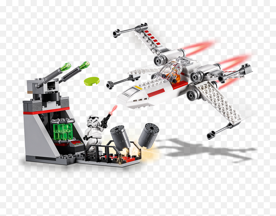 X - Wing Starfighter Trench Run 75235 Star Wars Buy Online At The Official Lego Shop De Lego Star Wars X Wing Starfighter Trench Run Png,Xwing Png