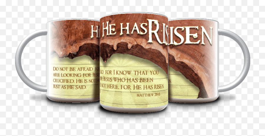 Download Easter U201che Has Risenu201d Coffee Mug 15oz - Poster Png,He Is Risen Png