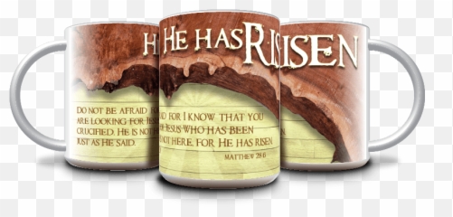 Download Easter U201che Has Risenu201d Coffee Mug 15oz - Poster Png,He Is Risen Png
