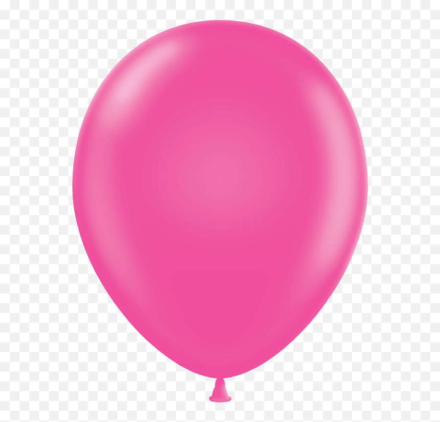Download Hot Pink Latex Balloons - Pink Balloon Png,Pink Balloons Png