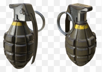 Hand Grenade Bomb Png Transparent Image - Grenades