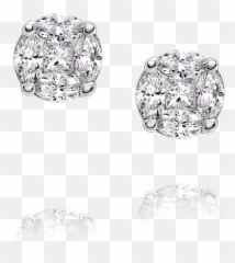 Diamond Earrings Png Transparent Images U2013 Free - Transparent Diamond Earring Png,Diamond Earrings Png