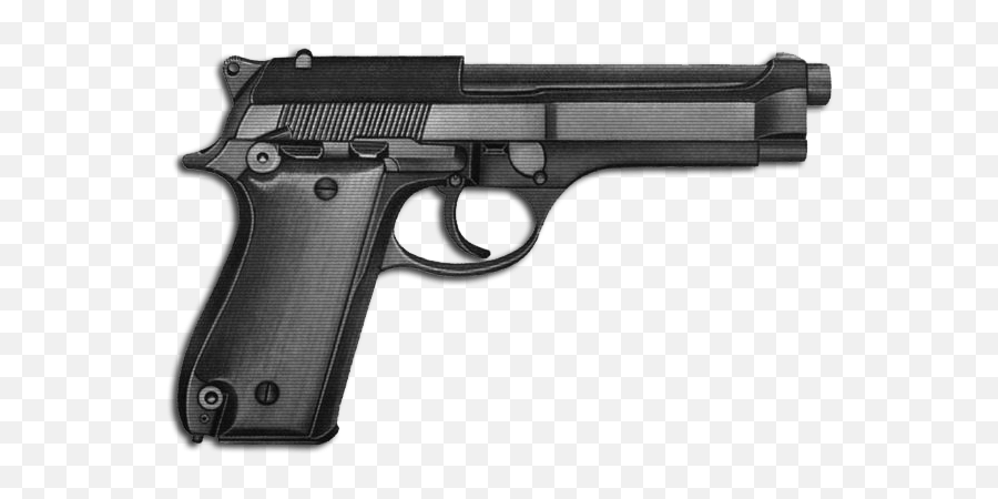 Simple Handgun Transparent Png - Hk Vp40 Threaded Barrel,Revolver Transparent Background
