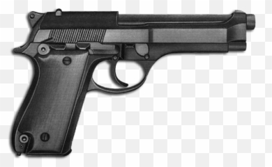 Simple Handgun Transparent Png - Hk Vp40 Threaded Barrel