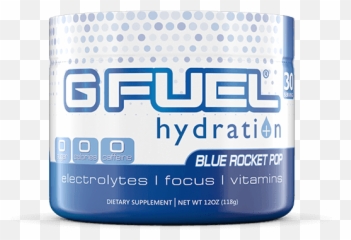 G Fuel Blue Rocket Pop - Fuel Hydration png