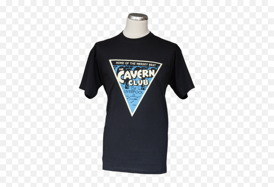 Menu0027s Cavern Club Triangle Logo T - Shirt Unisex Png,Blue Triangle Logo