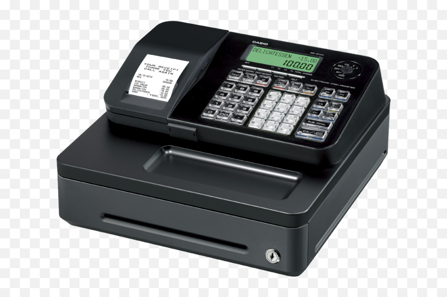 Casio Se - S100 Entry Models Cash Register U2014 James Ralph Price Casio Billing Machine Png,Cash Register Png