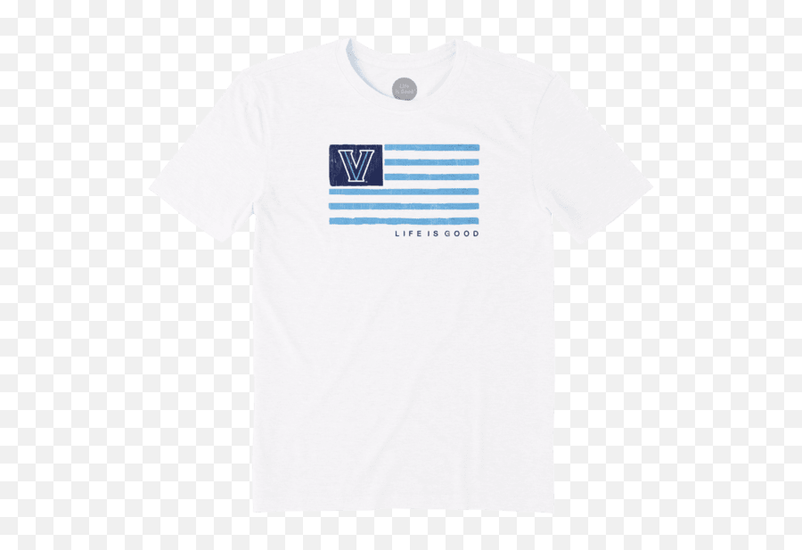 Menu0027s Villanova Wildcats Team Flag Cool Tee - Alphatauri T Shirt Png,Villanova Logo Png