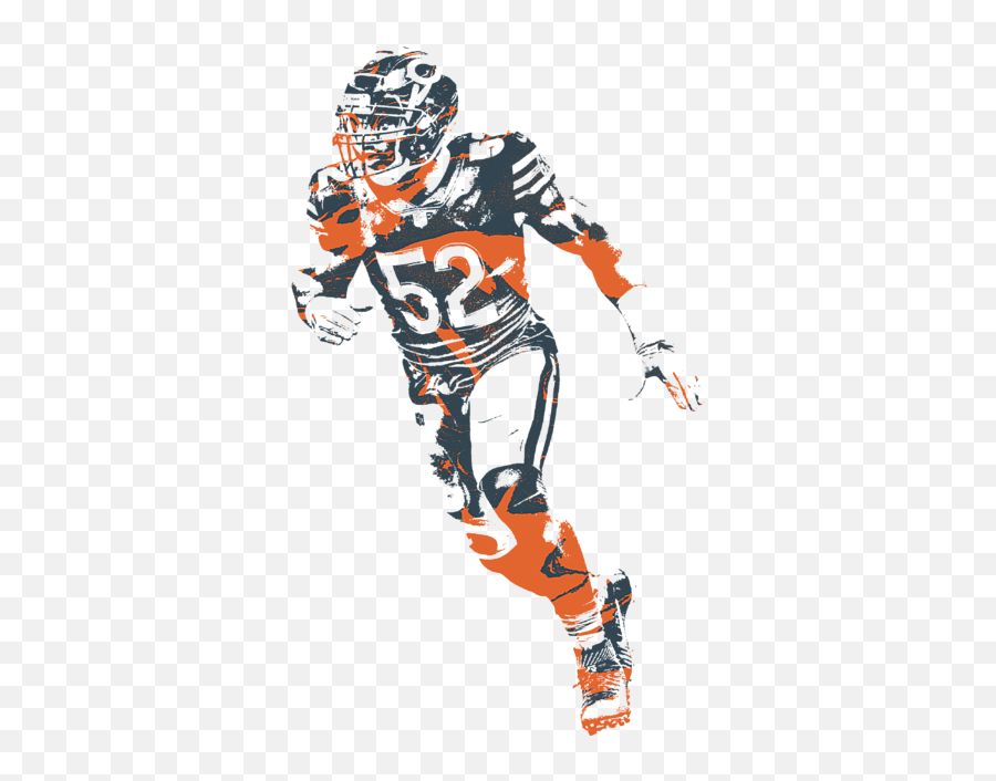 Khalil Mack Chicago Bears Apparel T - Khalil Mack Transparent Png,Khalil Mack Png