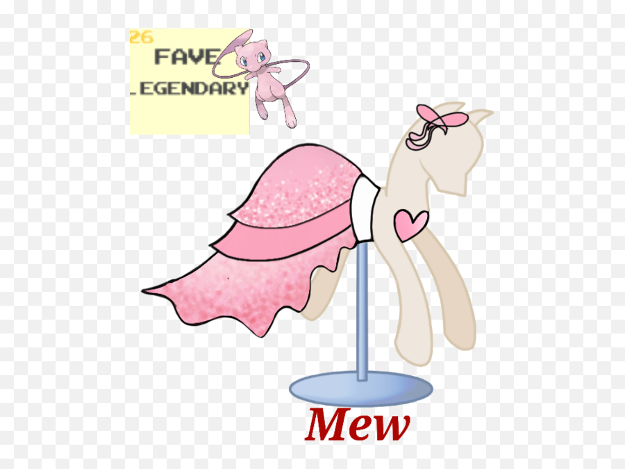 Ask - Pokemon Mew Mlp Kleid Png,Mew Transparent