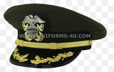 Captain Navy Hat Png Download Image - Us Navy Officer Hat,Captain Hat Png