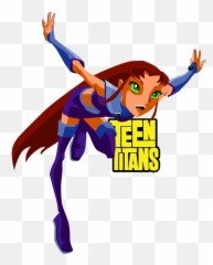 Teen Titans Starfire By True - Transparent png