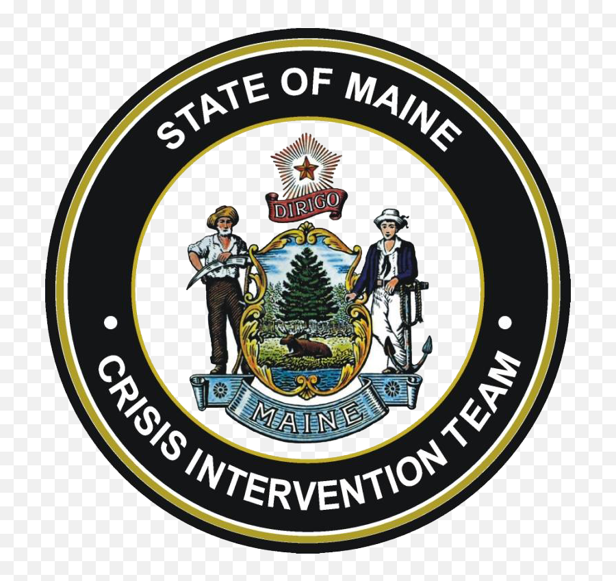 Kennebecsomerset County Crisis Intervention Training For - State Of Maine Seal Transparent Png,Nami Transparent