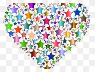 Hearts Clipart Star - Transparent Background Png Cliparts Of Valentines Art
