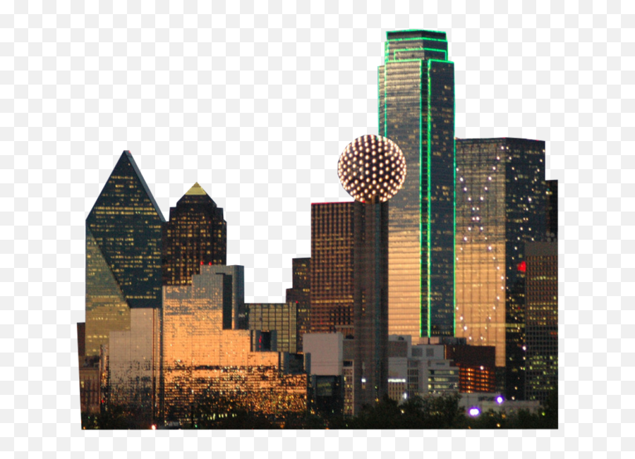 Dallas Skyline - Transparent Dallas Skyline Png,Dallas Skyline Png