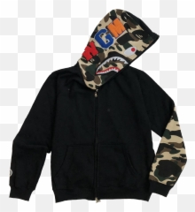 Download Bape Shark Hoodie Xs Png Image