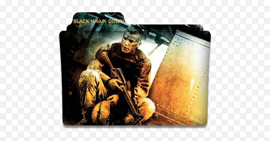 Folder Eyecons Black Hawk Down 2001 - Black Hawk Down Folder Icon Png,Action Folder Icon