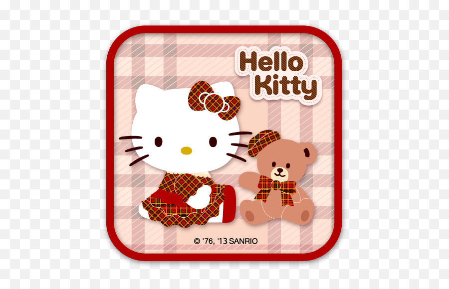 Hello Kitty Scotch Teddy Theme - Hello Kitty Png,Sanrio Icon