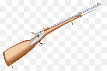 Vector Shotgun Musket Transparent Png - Ranged Weapon