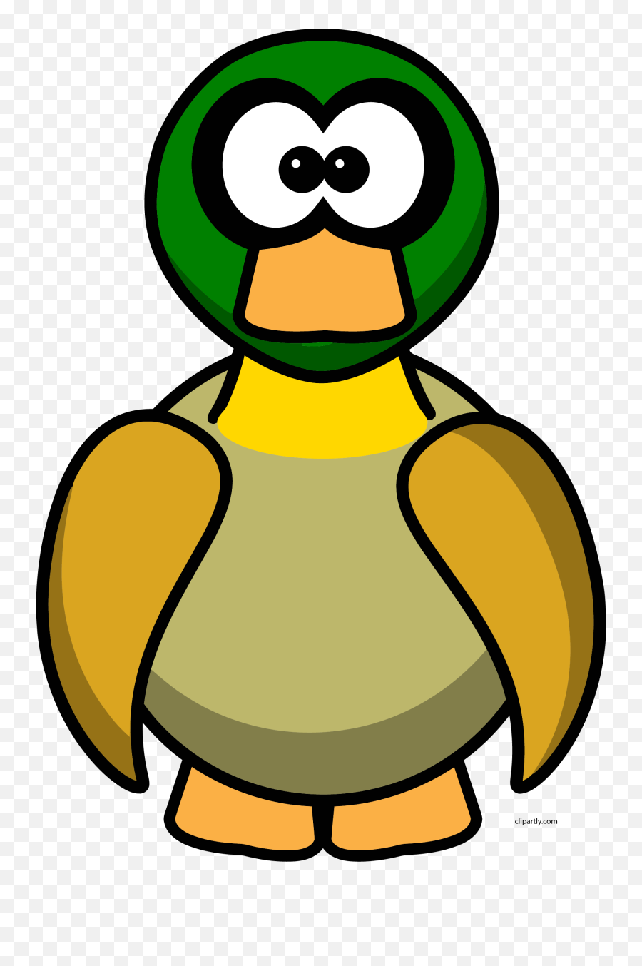 Cartoon Animals Clipart Mother Duck - Clipart Free Ducks Png,Duck Clipart Png