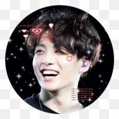 Jungkook Cute Jeon - Bts Circle Icon png