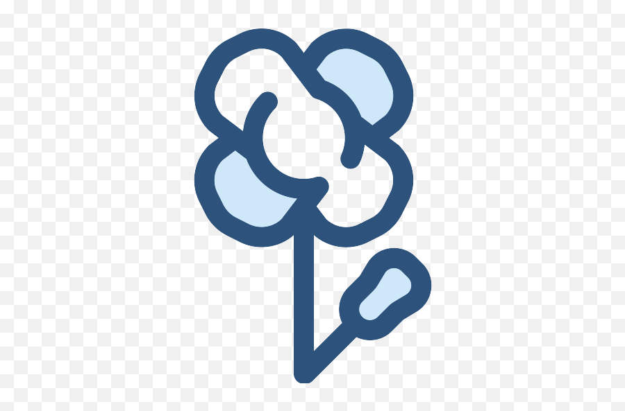 Flower Blue Png Icon - Language,Flower Icon Vector