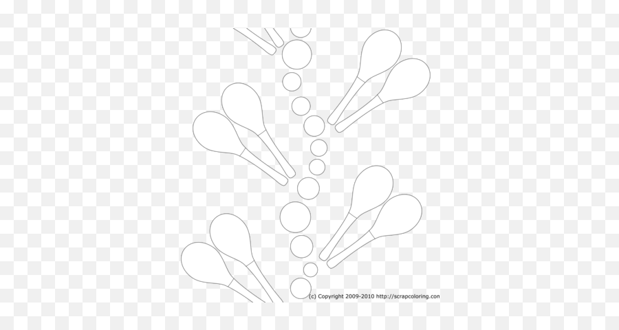 Maracas Coloring Page - Girly Png,Maracas Icon