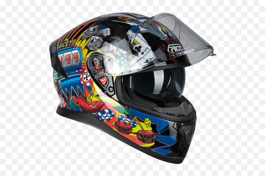 Snake Lucky Pilot Helmets - Motorcycle Helmet Png,Icon Airframe Pro Carbon