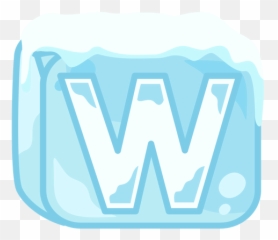 Ice Cube Letter W Transparent Png U0026 Svg Vector - Language,Ice Cubes Icon
