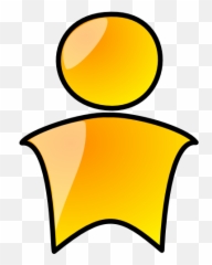 Head Symbol Yellow Person Clip Art 117864 Free Svg - Clipart Personne png