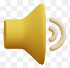 Sound Icon - Download in Glyph Style 3d png