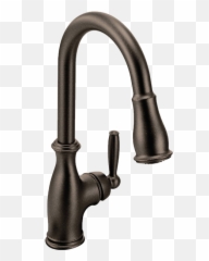 Moen Brantford Single - Handle PullDown Sprayer Kitchen Moen Oil Rubbed Bronze Faucet png