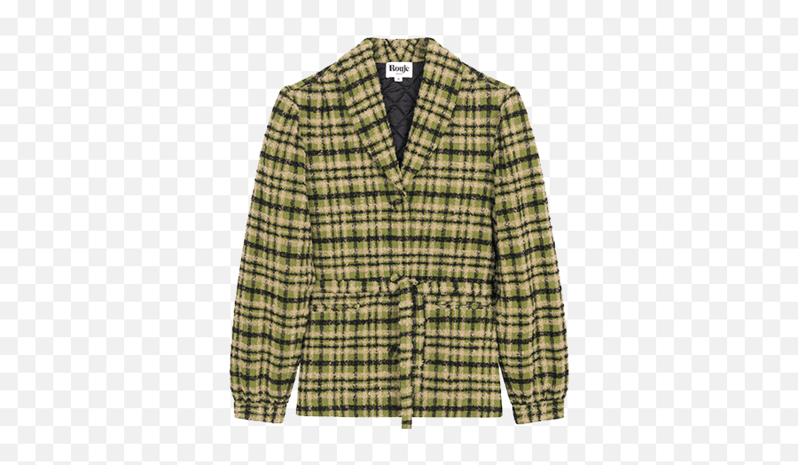Rouje Astro What Can You Expect This Year - Jacket Png,1969 Womens Icon Jacket With Plaid Shoulders