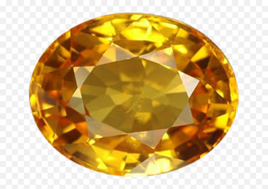 Gemstone Png Image - 3 Carat Yellow Sapphire,Gemstone Png