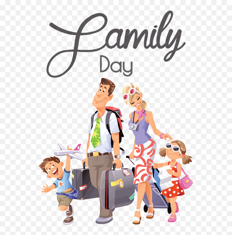 Family Day Travel Icon Package Tour For Happy - Family Travel Clipart Png,Families Icon