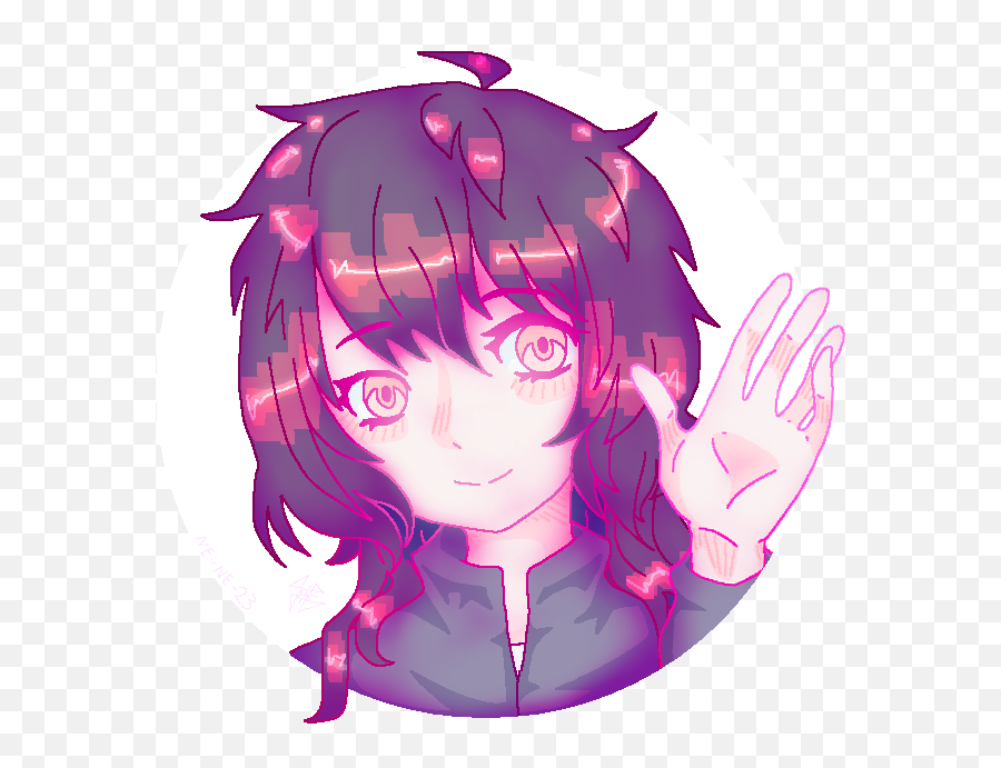 Anime Girl Icon By Ne - Ne23 On Newgrounds Girly Png,Chick Icon