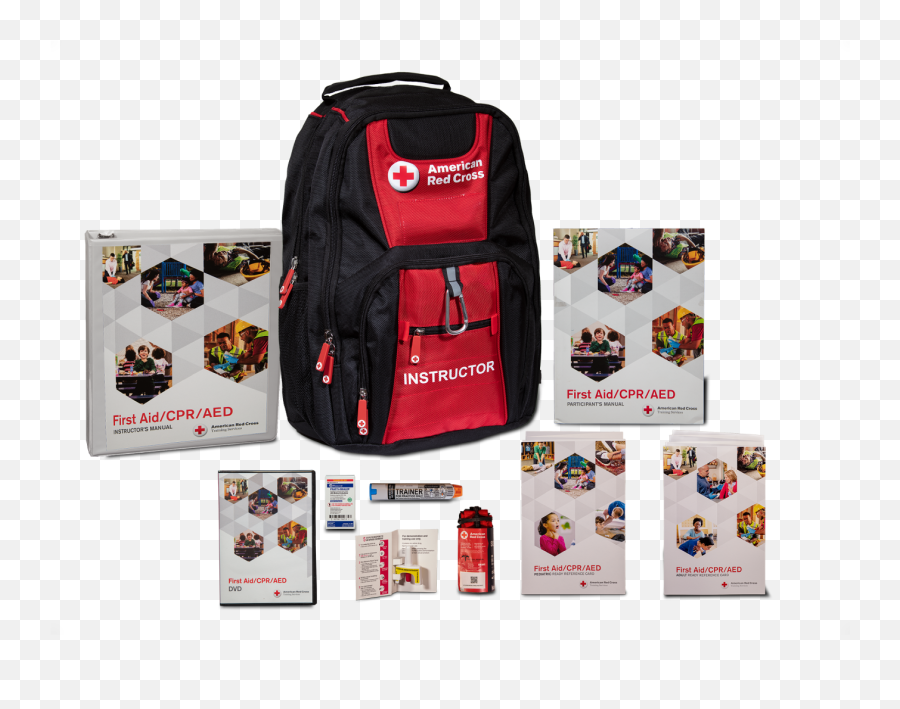 First Aidcpraed Instructor Kit Skill Boost Training Supplies - First Aid Png,Icon 6 In 1 Backpack