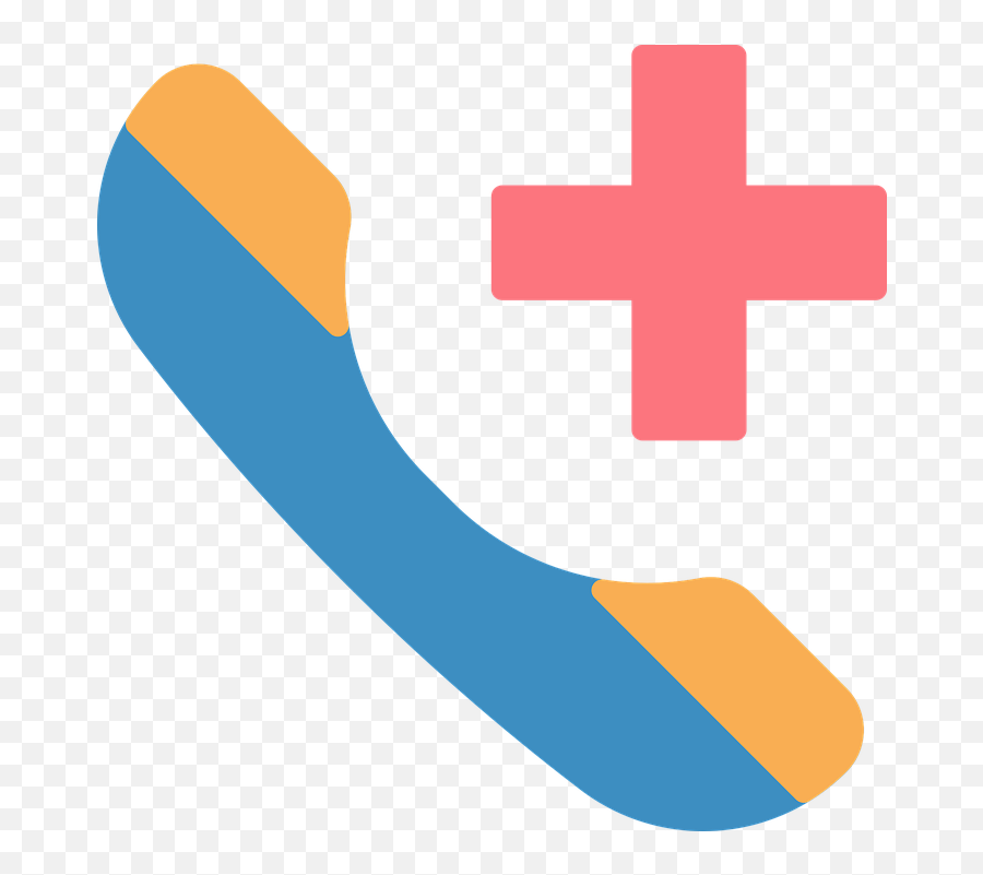 Phone Emergency Icon - Free Vector Graphic On Pixabay Language Png,Telephone Icon Vector Free