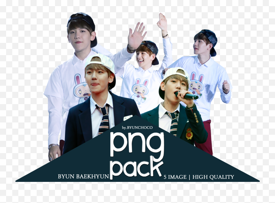 Png Pack U2013 Baekhyun Show Perform Byunchoco Byunu0027s Heart - Poster,Baekhyun Png