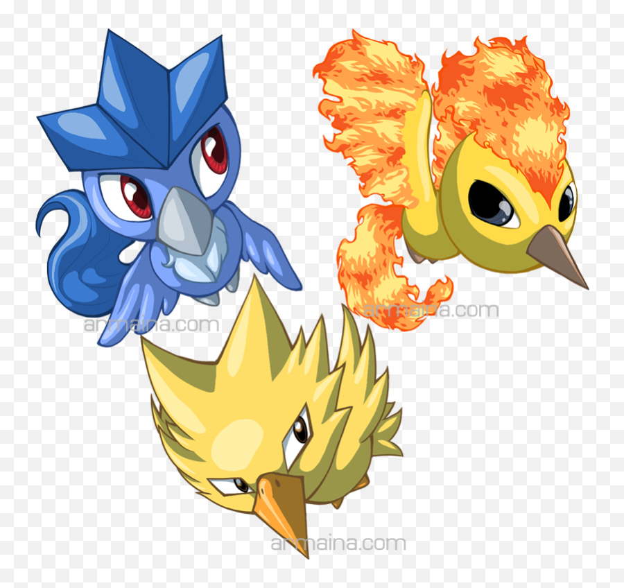 Legendary Pokemon Chibi - Cute Legendary Bird Pokemon Png,Legendary Pokemon Png