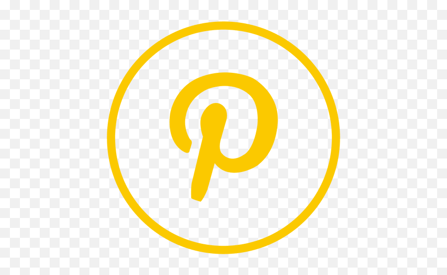 Transparent Png Svg Vector File - Logo Yellow Png,Pinterest Logo Vector