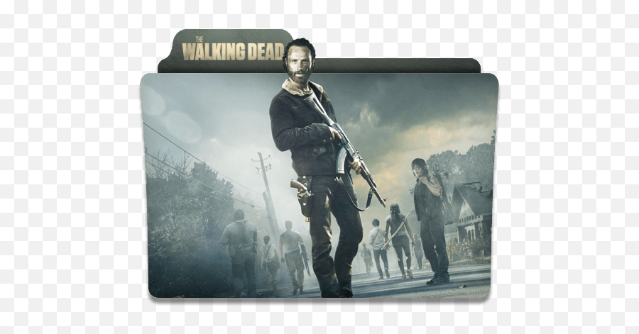The Walking Dead Folder Icon Season 5 - Designbust Fondo De Pantalla Rick Grimes Png,Folder Icon For Mac