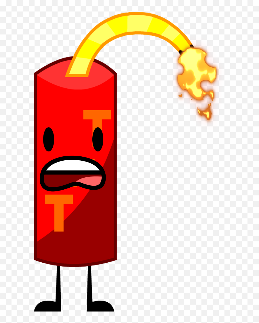 Transparent Bfdi - Character Inanimate Objects Png,Dynamite Transparent