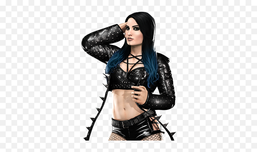 Paige Raven Haired Renegade - Wwe Champions Game Roster Png,Paige Png