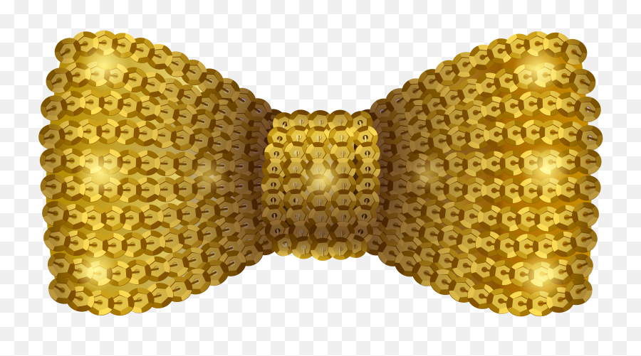 Gold Sparkle Transparent - Gold Bow Tie Clipart Gold Bow Tie Png,Gold Ribbon Transparent Background